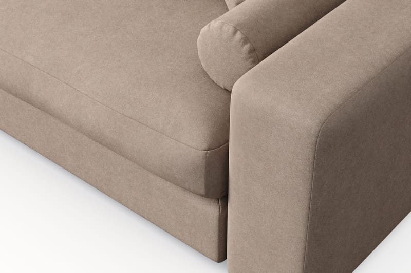 Arken Lyx 3-sits Vändbar L-formad Djup Divansoffa i Tyg - Beige - Products - Möbler - Soffa - Divansoffa & schäslongsoffa - 3 sits soffa med divan