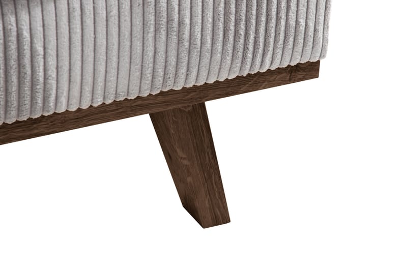 Copenhagen 4-sits Högervänd L-formad Divansoffa i Manchester - Ljusgrå - Products - Möbler - Soffa - Divansoffa & schäslongsoffa - 4 sits soffa med divan
