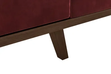 Copenhagen 4-sits Vänstervänd L-formad Schäslongsoffa i Sammet - Lila - Products - Möbler - Soffa - Divansoffa & schäslongsoffa - 4 sits soffa med divan