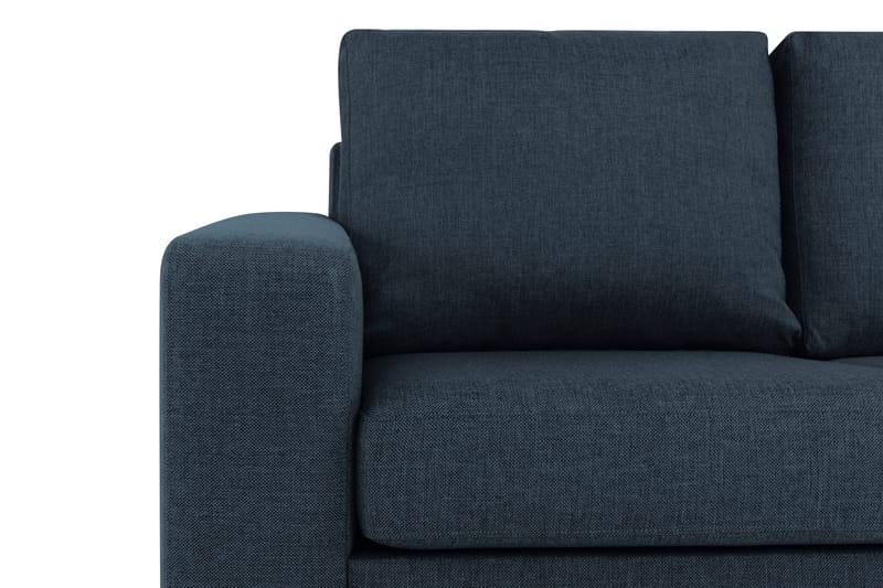 Crazy 3-sits Vändbar L-formad Divansoffa i Tyg - Blå - Products - Möbler - Soffa - Divansoffa & schäslongsoffa - 3 sits soffa med divan