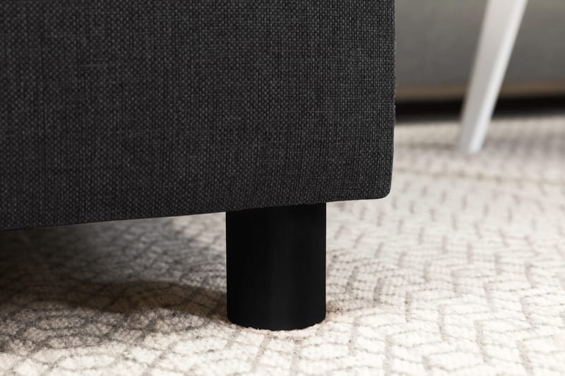 Crazy 4-sits Vändbar L-formad Divansoffa i Tyg - Antracit - Products - Möbler - Soffa - Divansoffa & schäslongsoffa - 4 sits soffa med divan