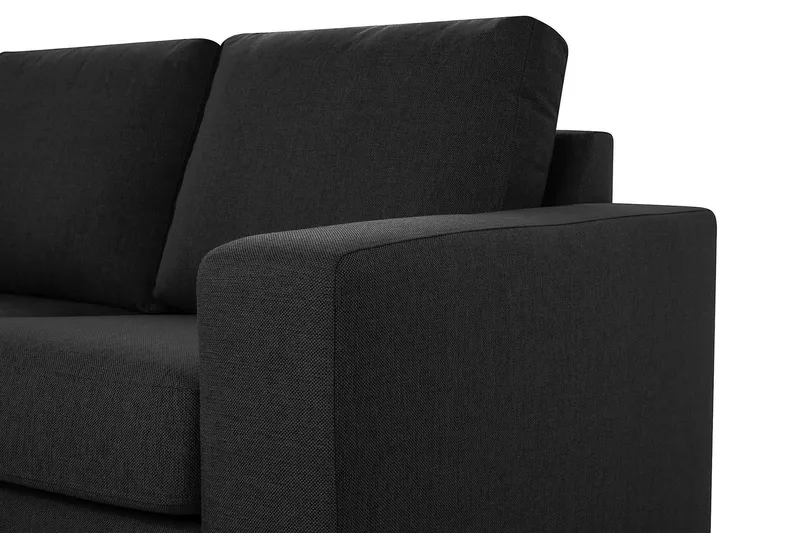Crazy 4-sits Vändbar L-formad Divansoffa i Tyg - Antracit - Products - Möbler - Soffa - Divansoffa & schäslongsoffa - 4 sits soffa med divan