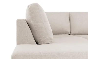 Crazy 4-sits Vänstervänd U-formad Large Soffa med Divan och Schäslong i Tyg - Beige - Products - Möbler - Soffa - Divansoffa & schäslongsoffa - 4 sits soffa med divan