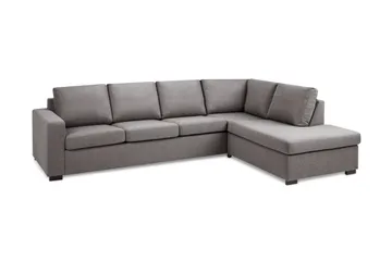Crazy Limited Edition 4-sits Högervänd L-formad Schäslongsoffa i Tyg - Grå - Products - Möbler - Soffa - Divansoffa & schäslongsoffa - 4 sits soffa med divan