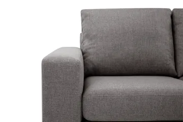 Crazy Limited Edition 4-sits Högervänd L-formad Schäslongsoffa i Tyg - Grå - Products - Möbler - Soffa - Divansoffa & schäslongsoffa - 4 sits soffa med divan