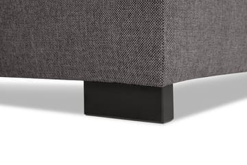 Crazy Limited Edition 4-sits Vänstervänd L-formad Djup Schäslongsoffa i Tyg - Grå - Products - Möbler - Soffa - Divansoffa & schäslongsoffa - 4 sits soffa med divan
