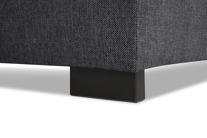 Crazy Limited Edition 4-sits Vänstervänd L-formad Schäslongsoffa i Tyg - Mörkgrå - Products - Möbler - Soffa - Divansoffa & schäslongsoffa - 4 sits soffa med divan