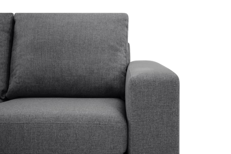 Crazy Limited Edition 4-sits Vänstervänd L-formad Schäslongsoffa i Tyg - Mörkgrå - Products - Möbler - Soffa - Divansoffa & schäslongsoffa - 4 sits soffa med divan