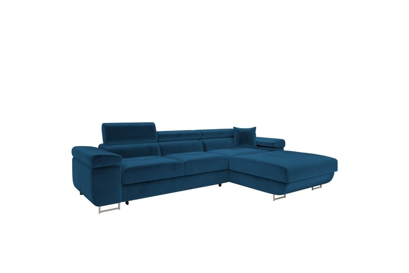 Gabina Soffa med Divan 3-sits - Blå - Products - Möbler - Soffa - Divansoffa & schäslongsoffa - 3 sits soffa med divan