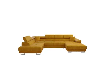 Gabina Soffa med Divan och Schäslong 4-sits