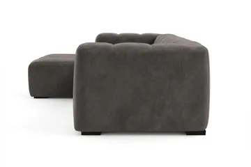 Marlow 3-sits Bubblig Divansoffa vänster - Grå - Products - Möbler - Soffa - Divansoffa & schäslongsoffa - 3 sits soffa med divan