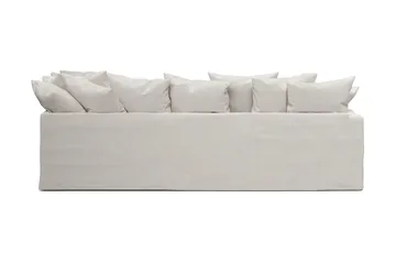 Menard 4-sits Högervänd L-formad Djup Schäslongsoffa i Tyg - Beige - Products - Möbler - Soffa - Divansoffa & schäslongsoffa - 4 sits soffa med divan