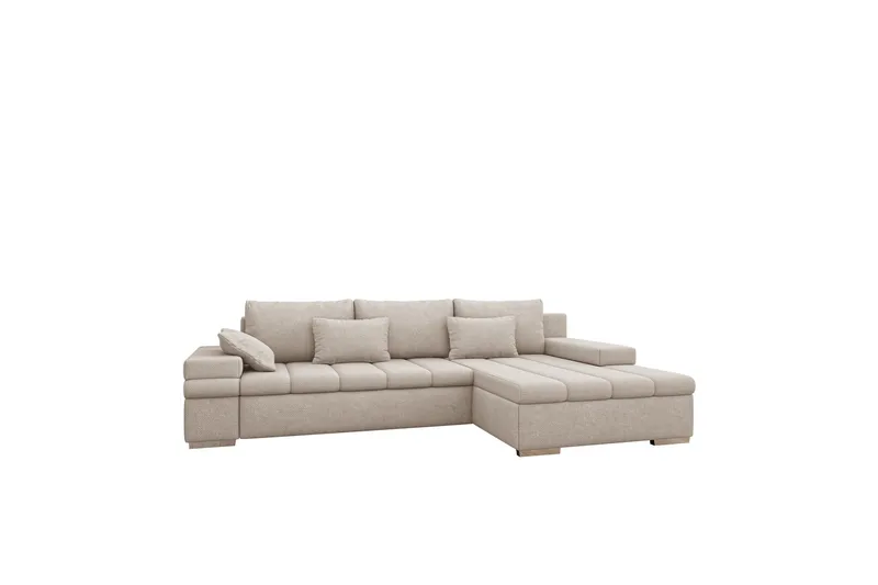 Naoma Soffa med Divan 3-sits, Beige