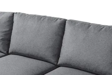 Peppe 4-sits Vänstervänd L-formad Schäslongsoffa i Tyg - Ljusgrå - Products - Möbler - Soffa - Divansoffa & schäslongsoffa - 4 sits soffa med divan