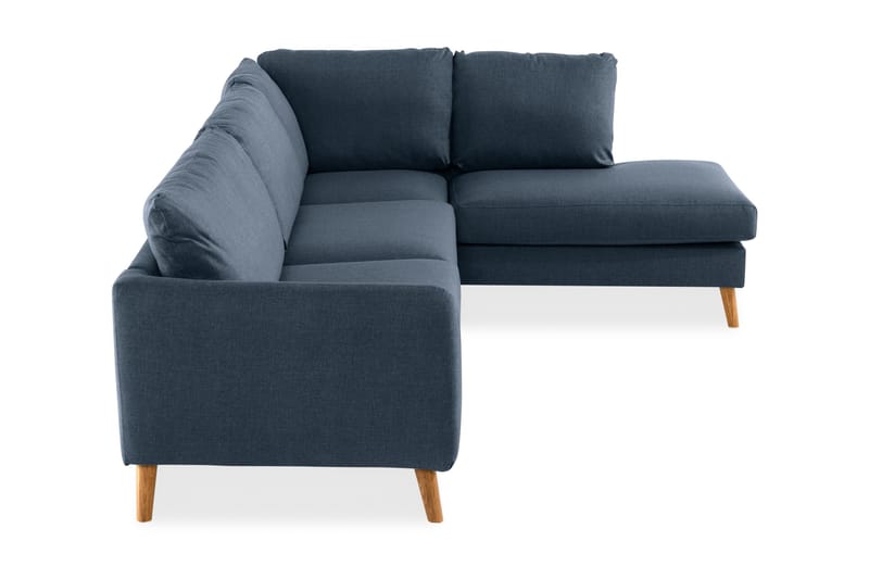 Trend 4-sits Högervänd L-formad Schäslongsoffa i Tyg - Blå - Products - Möbler - Soffa - Divansoffa & schäslongsoffa - 4 sits soffa med divan