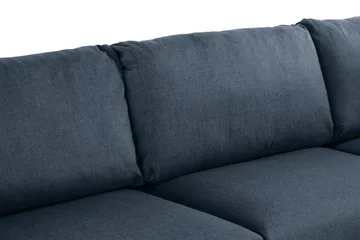 Trend 4-sits Vänstervänd L-formad Schäslongsoffa i Tyg - Blå - Products - Möbler - Soffa - Divansoffa & schäslongsoffa - 4 sits soffa med divan
