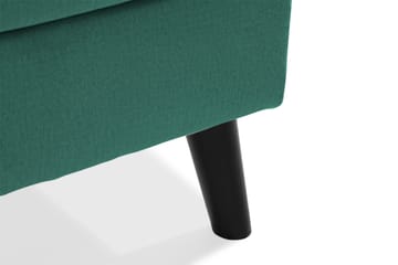 Trend 4-sits Vänstervänd U-formad Soffa med Divan och Schäslong i Sammet - Grön - Products - Möbler - Soffa - Divansoffa & schäslongsoffa - 4 sits soffa med divan