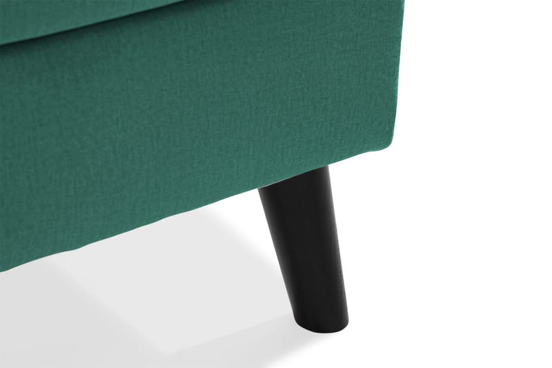 Trend 4-sits Vänstervänd U-formad Soffa med Divan och Schäslong i Sammet - Grön - Products - Möbler - Soffa - Divansoffa & schäslongsoffa - 4 sits soffa med divan