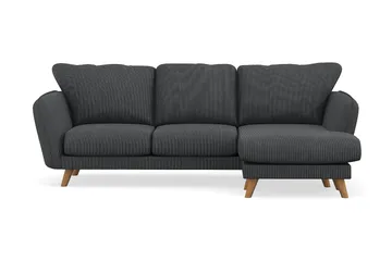 Trend Lyx 3-sits Högervänd L-formad Divansoffa i Manchester