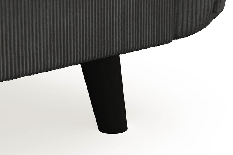 Trend Lyx 3-sits Högervänd L-formad Divansoffa i Manchester - Mörkgrå - Products - Möbler - Soffa - Divansoffa & schäslongsoffa - 4 sits soffa med divan