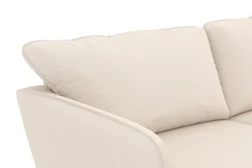 Trend Lyx 4-sits Högervänd L-formad Schäslongsoffa i Manchester - Beige - Products - Möbler - Soffa - Divansoffa & schäslongsoffa - 4 sits soffa med divan