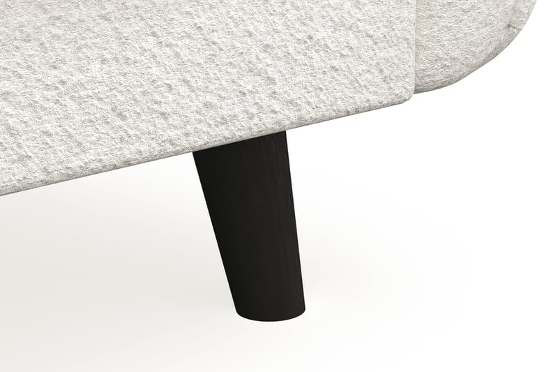 Trend Lyx Schäslongsoffa Höger - Vit|Bouclé - Products - Möbler - Soffa - Divansoffa & schäslongsoffa - 4 sits soffa med divan