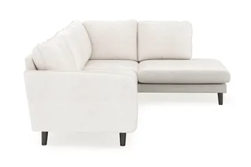 Trend Lyx Schäslongsoffa Höger - Vit|Bouclé - Products - Möbler - Soffa - Divansoffa & schäslongsoffa - 4 sits soffa med divan