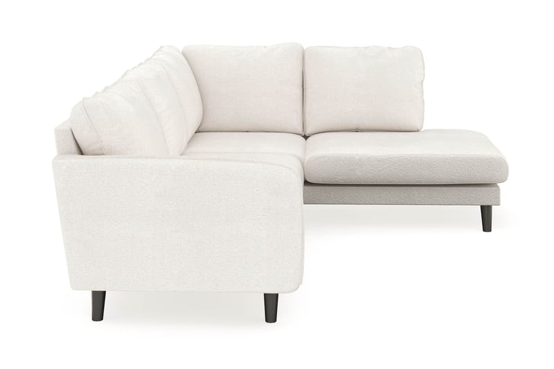 Trend Lyx Schäslongsoffa Höger - Vit|Bouclé - Products - Möbler - Soffa - Divansoffa & schäslongsoffa - 4 sits soffa med divan