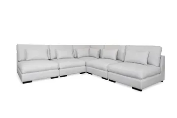 Dubai Hörnsoffa Extra Djup, Beige