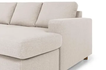 Crazy 7-sits Högervänd U-formad XX-Large Hörnsoffa med divan i Tyg - Beige - Products - Möbler - Soffa - Hörnsoffa - Hörnsoffa med divan