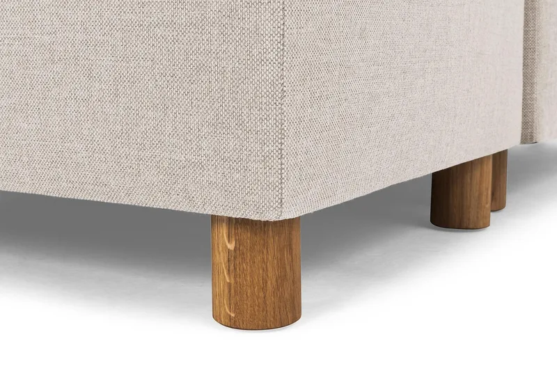Crazy 7-sits Högervänd U-formad XX-Large Hörnsoffa med divan i Tyg - Beige - Products - Möbler - Soffa - Hörnsoffa - Hörnsoffa med divan