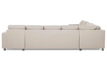 Crazy 7-sits Högervänd U-formad XX-Large Hörnsoffa med divan i Tyg - Beige - Products - Möbler - Soffa - Hörnsoffa - Hörnsoffa med divan