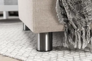 Crazy 7-sits Högervänd U-formad XX-Large Hörnsoffa med divan i Tyg - Beige - Products - Möbler - Soffa - Hörnsoffa - Hörnsoffa med divan