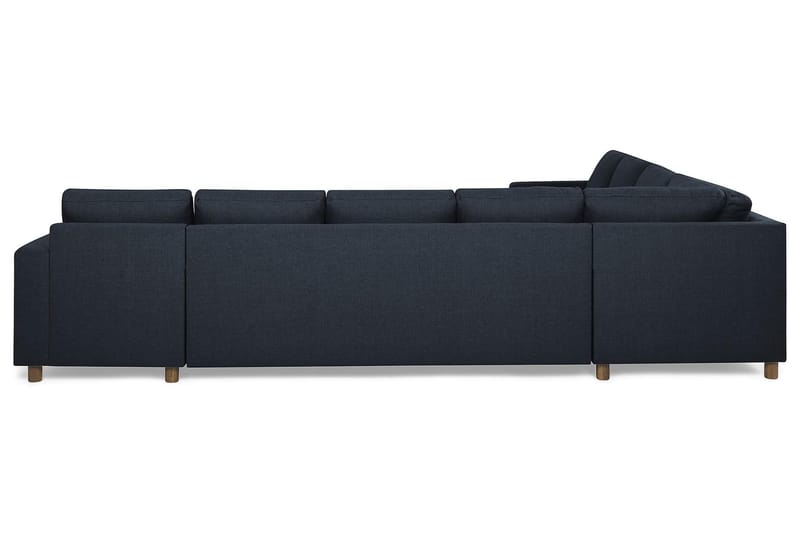 Crazy 7-sits Högervänd U-formad XX-Large Hörnsoffa med divan i Tyg - Blå - Products - Möbler - Soffa - Hörnsoffa - Hörnsoffa med divan