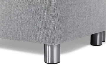 Crazy 7-sits Högervänd U-formad XX-Large Hörnsoffa med divan i Tyg - Grå - Products - Möbler - Soffa - Hörnsoffa - Hörnsoffa med divan