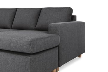 Crazy 7-sits Högervänd U-formad XX-Large Hörnsoffa med divan i Tyg - Mörkgrå - Products - Möbler - Soffa - Hörnsoffa - Hörnsoffa med divan