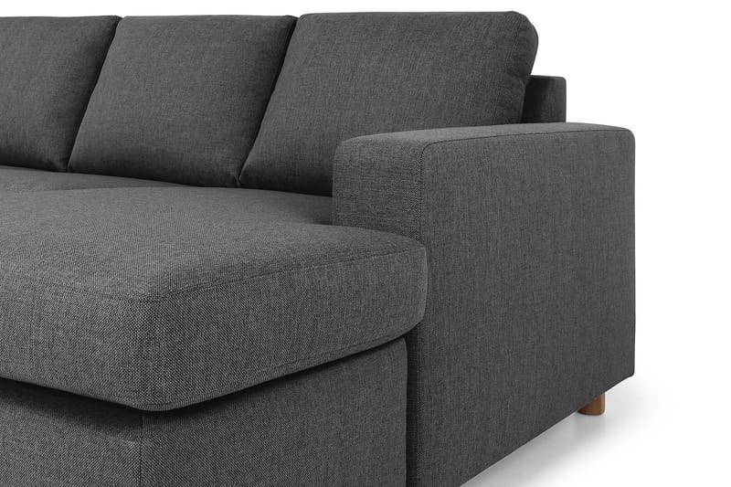 Crazy 7-sits Högervänd U-formad XX-Large Hörnsoffa med divan i Tyg - Mörkgrå - Products - Möbler - Soffa - Hörnsoffa - Hörnsoffa med divan