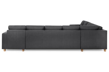 Crazy 7-sits Högervänd U-formad XX-Large Hörnsoffa med divan i Tyg - Mörkgrå - Products - Möbler - Soffa - Hörnsoffa - Hörnsoffa med divan