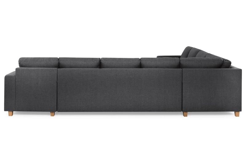 Crazy 7-sits Högervänd U-formad XX-Large Hörnsoffa med divan i Tyg - Mörkgrå - Products - Möbler - Soffa - Hörnsoffa - Hörnsoffa med divan