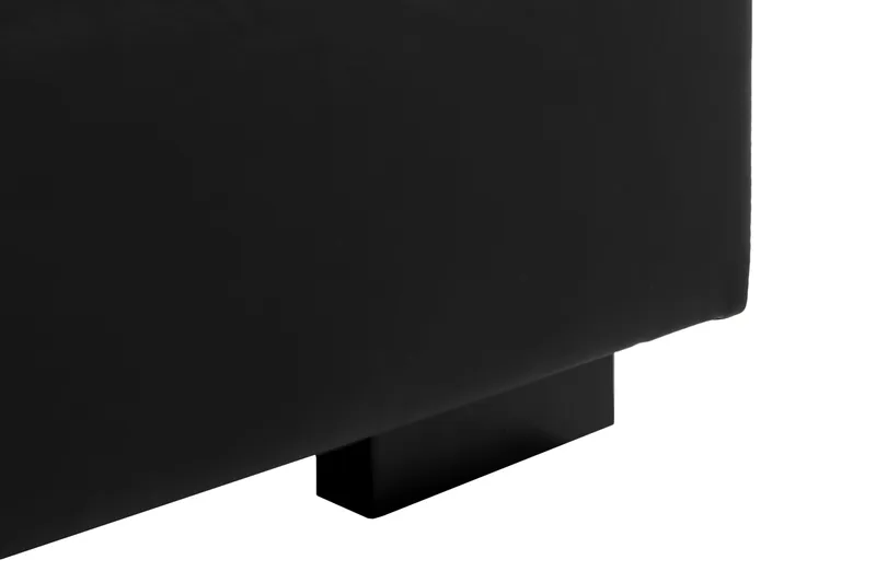 Crazy 7-sits Vändbar U-formad XX-Large Hörnsoffa med divan i Konstläder - Svart - Products - Möbler - Soffa - Hörnsoffa