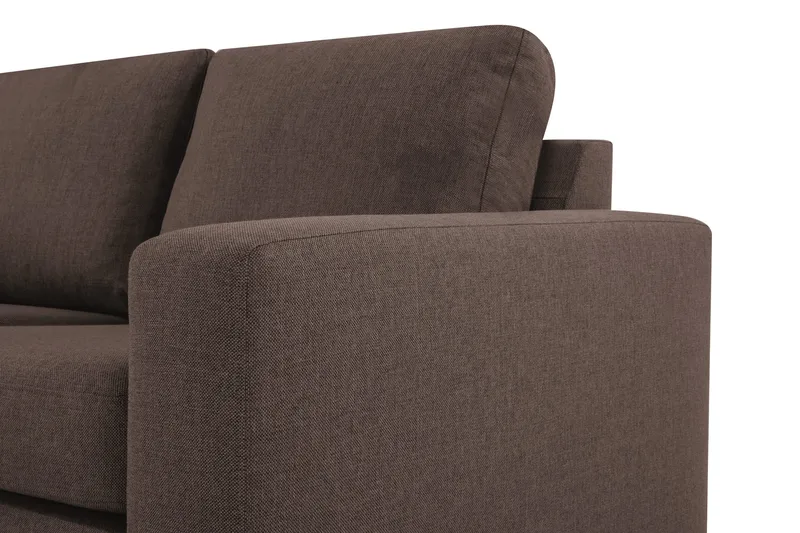 Crazy 7-sits Vändbar U-formad XX-Large Hörnsoffa med divan i Tyg - Brun - Products - Möbler - Soffa - Hörnsoffa