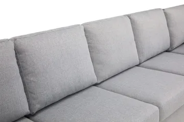 Crazy 7-sits Vändbar U-formad XX-Large Hörnsoffa med divan i Tyg - Grå - Products - Möbler - Soffa - Hörnsoffa