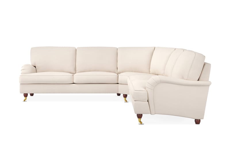 Howard Lyx 6-sits Högervänd L-formad Hörnsoffa i Manchester - Beige - Products - Möbler - Soffa - Hörnsoffa