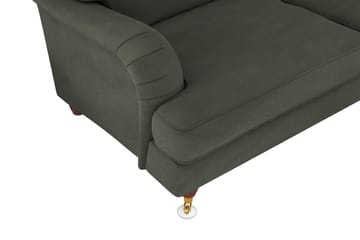 Howard Lyx 6-sits Högervänd L-formad Hörnsoffa i Manchester - Mörkgrön - Products - Möbler - Soffa - Hörnsoffa