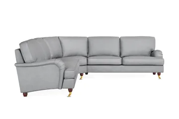 Howard Lyx 6-sits Högervänd L-formad Hörnsoffa i Tyg - Ljusgrå - Products - Möbler - Soffa - Hörnsoffa