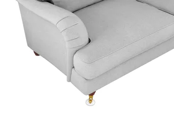 Howard Lyx 6-sits Högervänd L-formad Hörnsoffa i Tyg - Ljusgrå - Products - Möbler - Soffa - Hörnsoffa