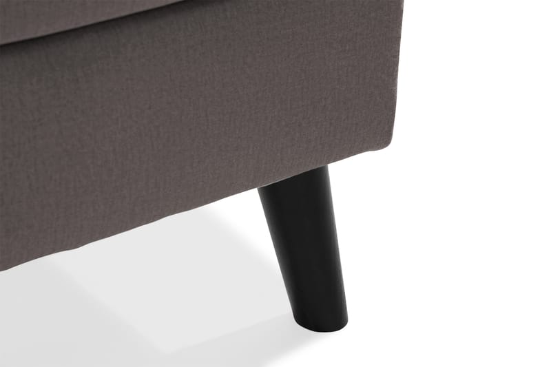 Trend 5-sits Högervänd L-formad Hörnsoffa med Divan i Sammet - Mörkgrå - Products - Möbler - Soffa - Hörnsoffa