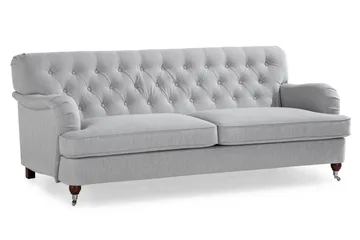 Howard 3-sits Tygsoffa - Grå - Products - Möbler - Soffa - 3 sits soffa