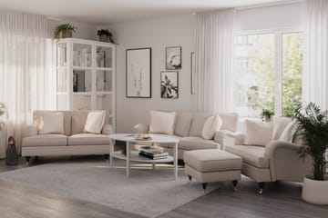 Howard Classic 2-sits Tygsoffa - Beige - Products - Möbler - Soffa - 2 sits soffa