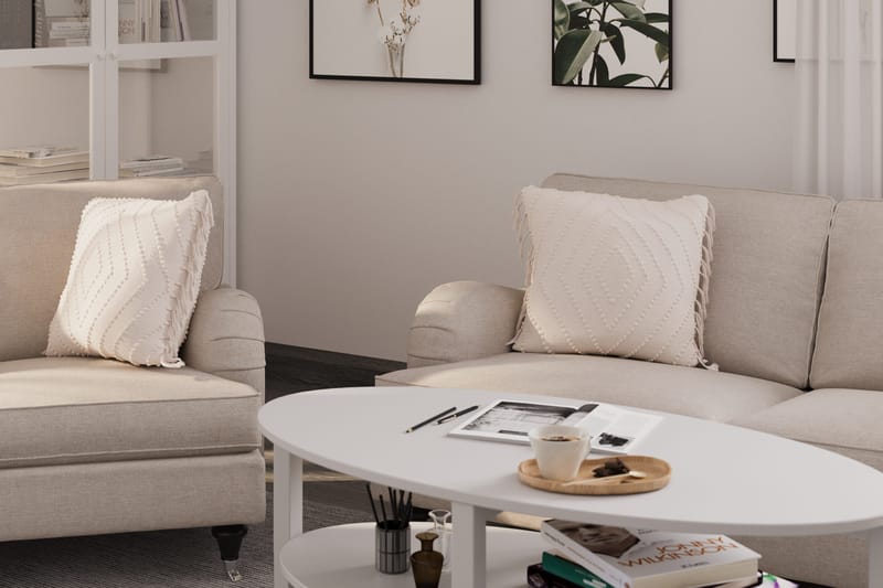 Howard Classic 2-sits Tygsoffa - Beige - Products - Möbler - Soffa - 2 sits soffa